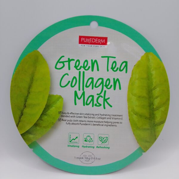 Collagen mask (green tea)