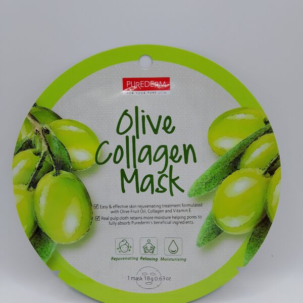 Collagen mask (olive)