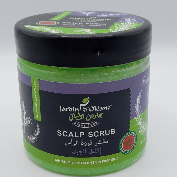 Scalp scrub (Rosemary essential oil)