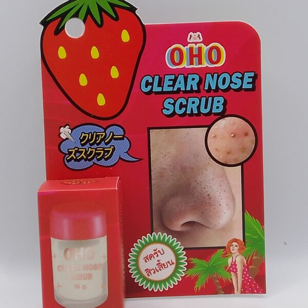 OHO clear nose scrub