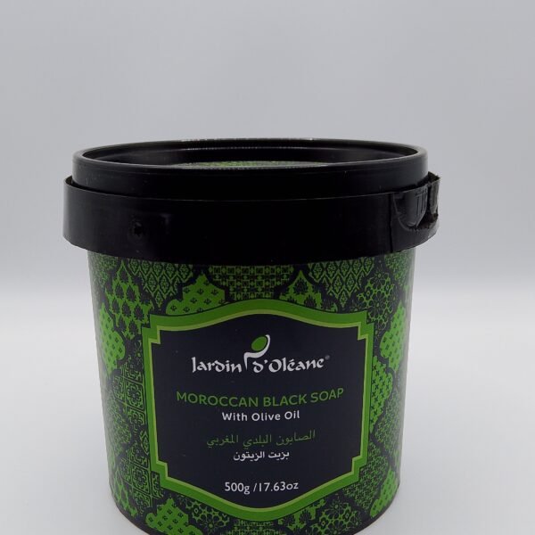 Moroccan black soap (olive oil)