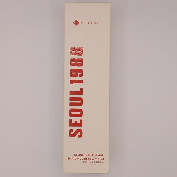 Seoul 1988 Cream(snail mucin 93%+rice)