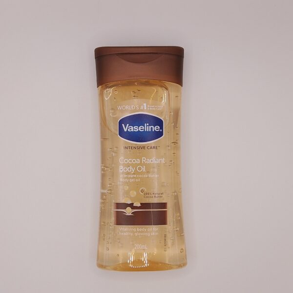 Vaseline Radiant Body Oil(w/ pure cocoa butter body gel oil)