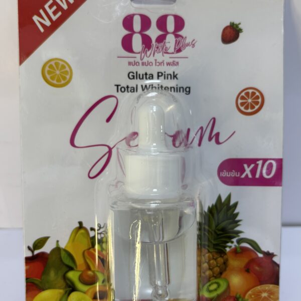88 Gluta Pink Total Whitening ( Serum Fpr Face & Skin )