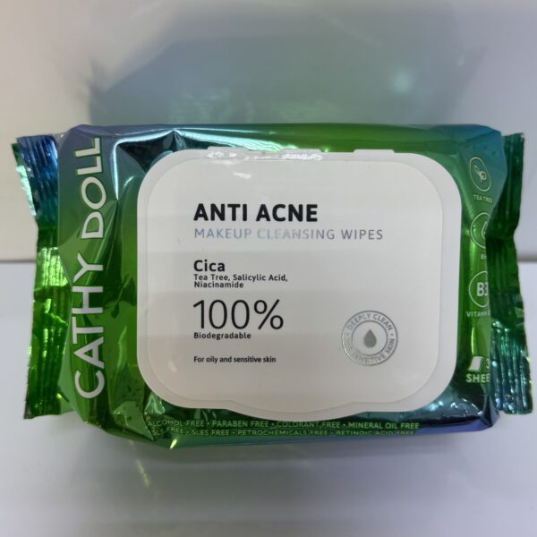 Anti Acne Makeup Cleansing Wipes