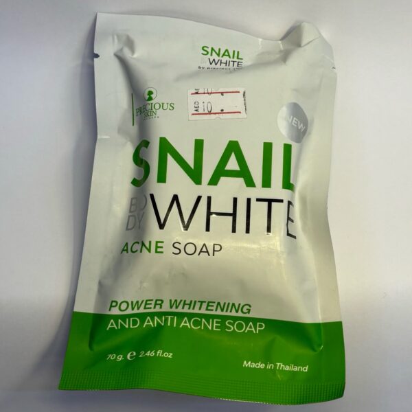 Snail White Acne Soap Powder Whitening