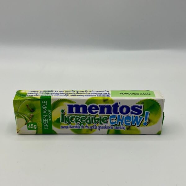 Mentos Incredible Chew( Green Apple)