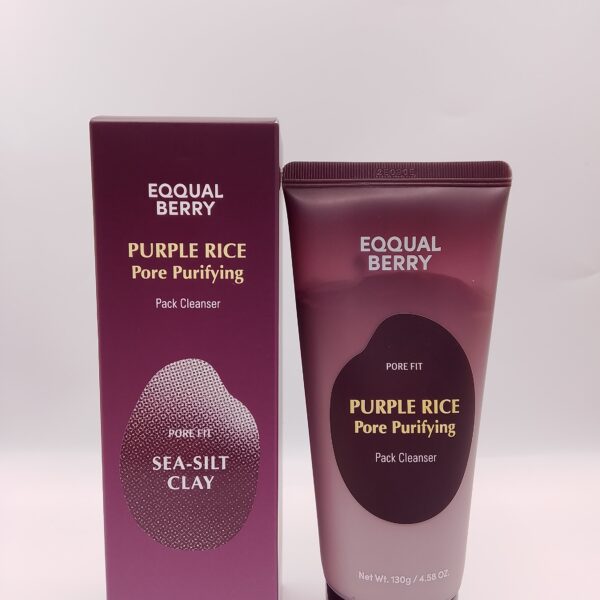EQQUAL BERRY 130g( Purple Rice Pore Purifying Pack Cleanser)