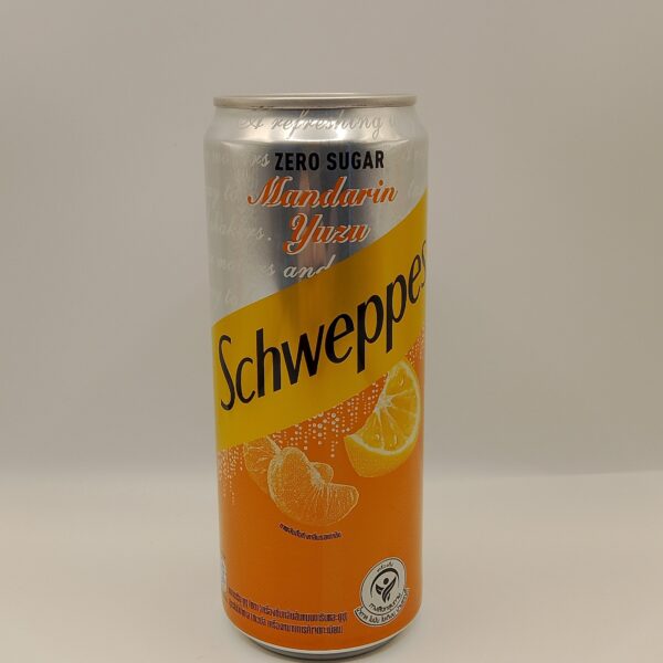 Schweppes Zero Sugar 330ml(Mandarin Yuzu Flavor)