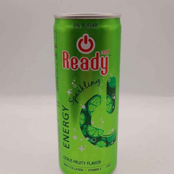 Ready Sparkling Energy Drink 250ml(Citrus Fruity Flavor)