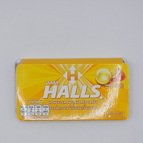 Halls( Honey Lemon Flavour Candy 8pcs)