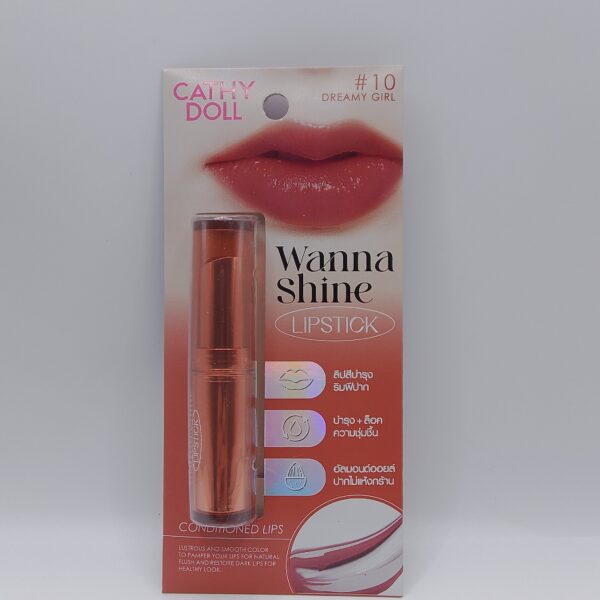 Cathy Doll(Wanna Shine Lipstick #10 Dreamy Girl)
