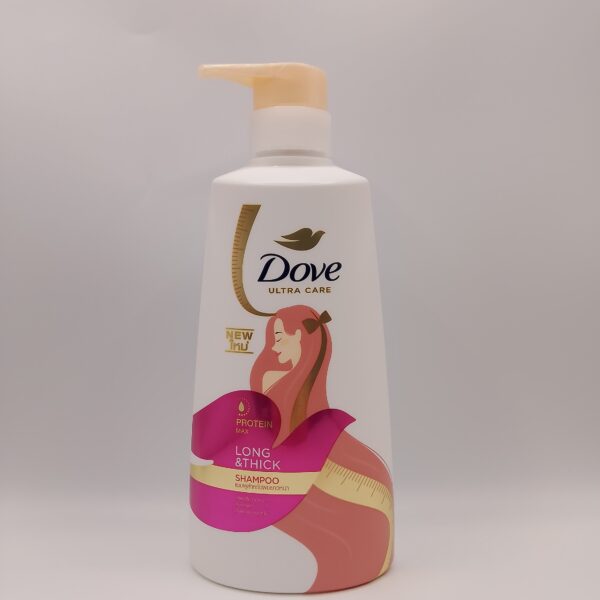 Dove Long & Thick( Shampoo 410ml)