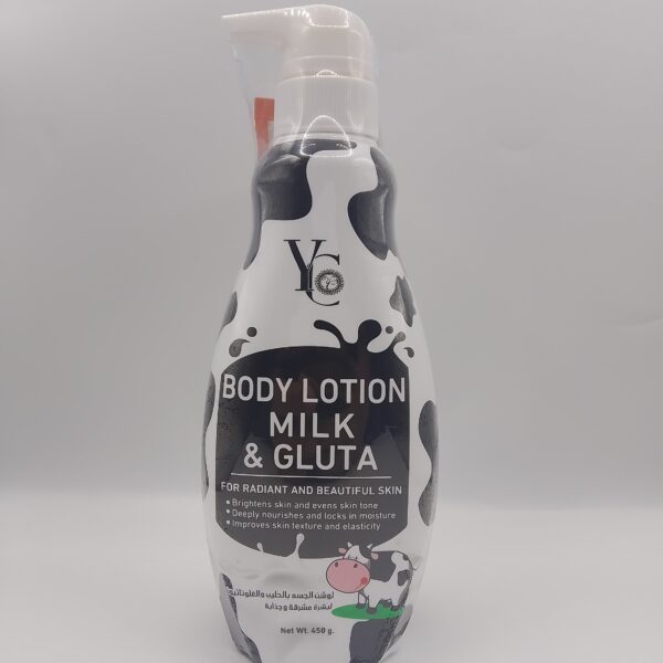 Body Lotion Milk & Gluta(450g)