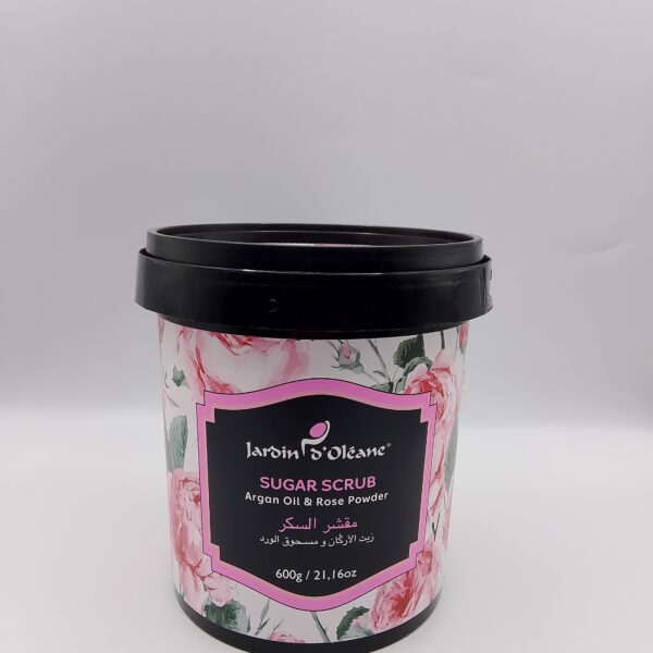 Sugar Scrub 600g(Argan Oil &Rose Powder)