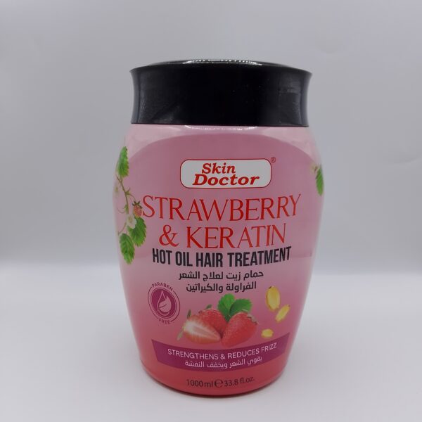 Strawberry & Keratin Hot Oil Hair Treatment (1000ml)