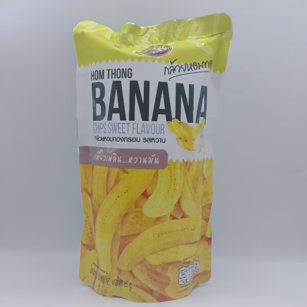 Hom Thong Banana Chips Sweet Flavour(65g)