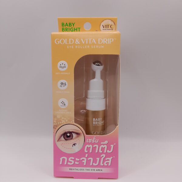 Gold & Vita Drip Eye Roller Serum