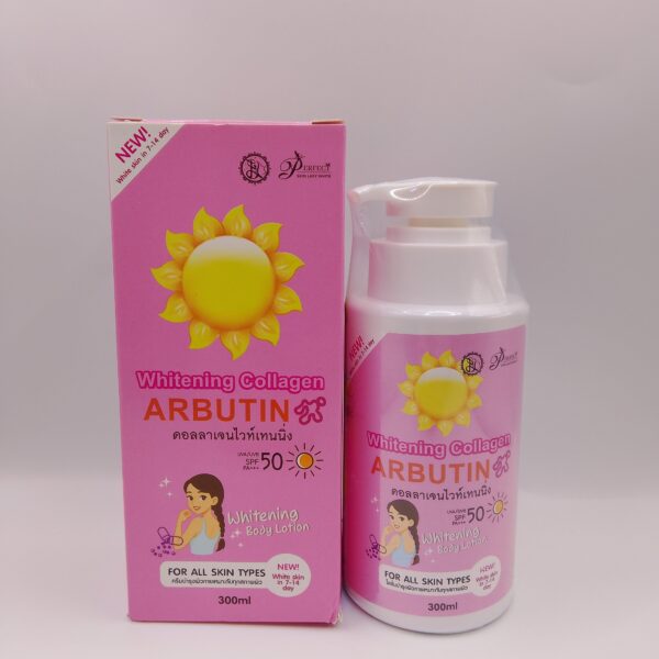 Whitening Collagen Arbutin Lotion SPF 50 (300ml)