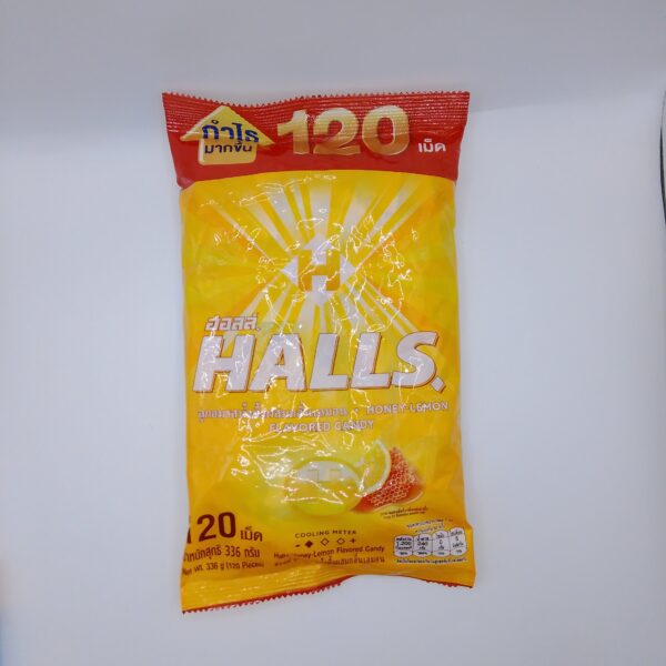 Halls (Honey -Lemon Flavoured Candy 336g)