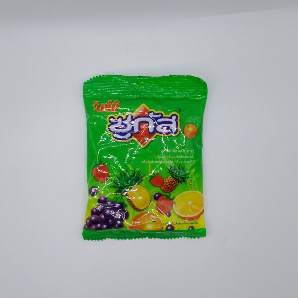 Sugus Jumbo (Orange Blackcurrant Raspberry Flavoured Chews And Pineapple with Fruit Juice 45g)