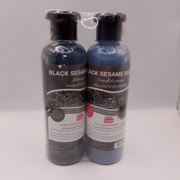 Black Sesame Seeds(Shampoo&Conditioner 360ml)