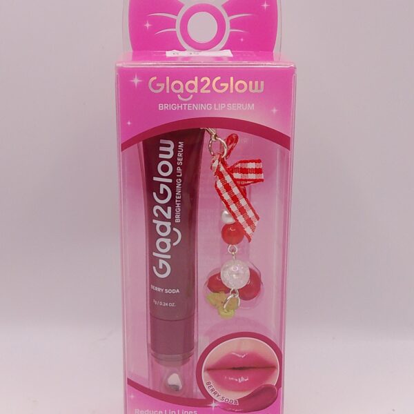Glad 2 Glow(Brightening lip Serum)Berry Soda (7g)