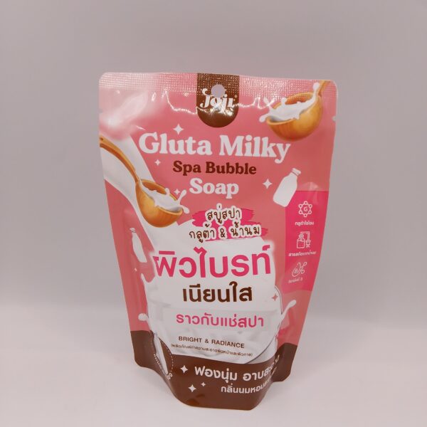 Gluta Milky Spa Bubble Soap(Bright  & Radiance (100g)