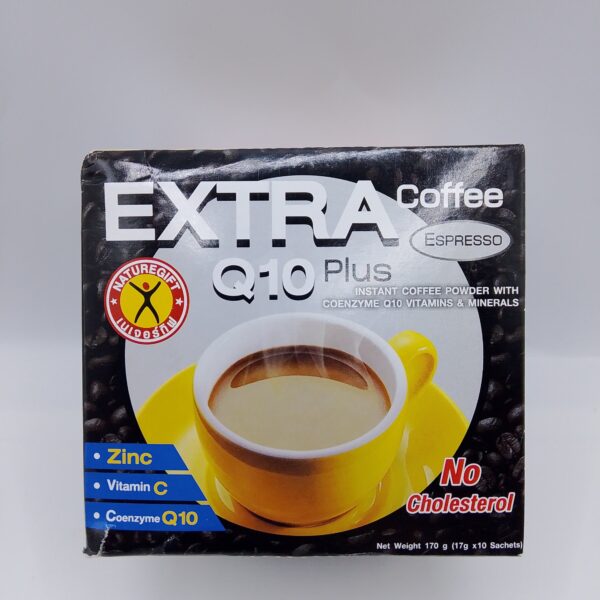 Extra Coffee Espresso Q10 plus(No Cholesterol) 10sachets