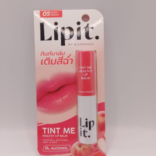 Lipit(Tint Me Healthy Lip Balm )#05 Peach Parfait