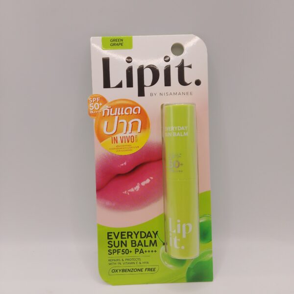 Lipit(Everyday Sun Balm SPF 50+)#Green Grape