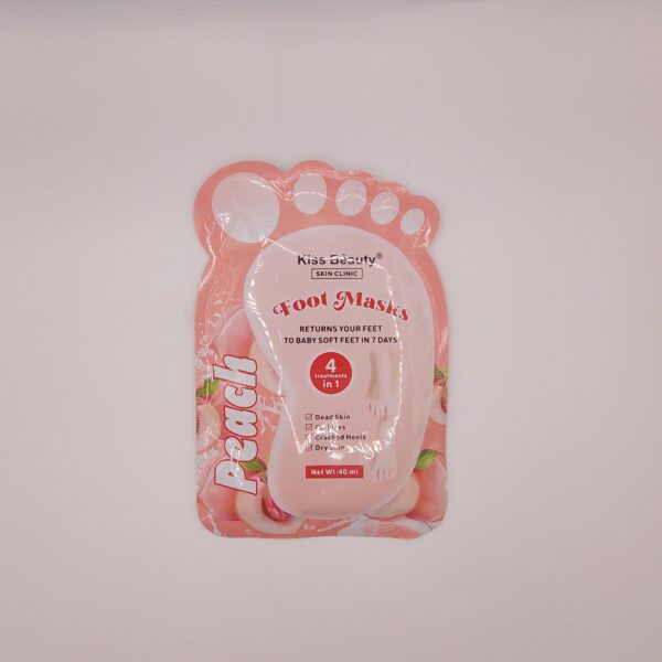 Kiss Beauty Foot Masks(Peach)