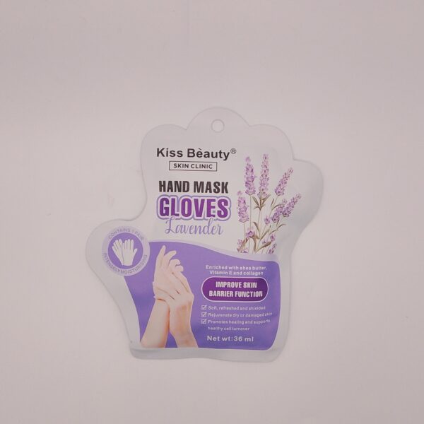 Kiss Beauty Hand Mask Gloves Lavander