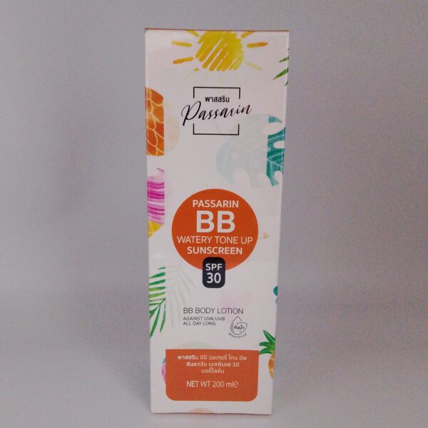 Passarin BB Watery Tone Up Sunscreen SPF 30( BB Body Lotion )200 ml