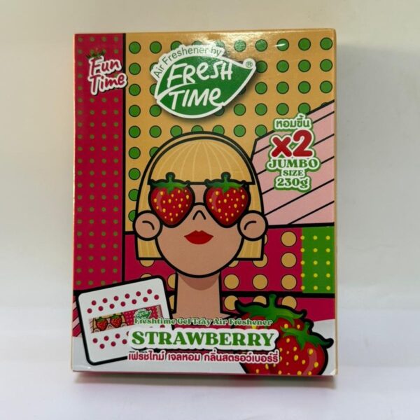 Freshtime Gel Tray Air Freshener (Strawberry)