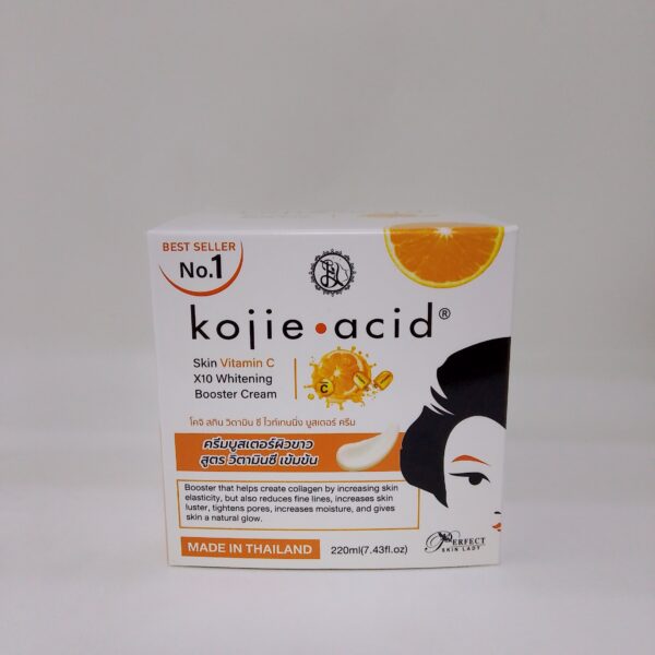 Kojic Acid(Skin Vitamins C X10 Whitening Booster Cream)