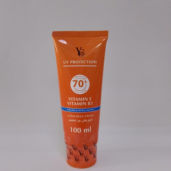 UV Protection 70+ Vitamin E,B3(Sunscreen Cream )100ml