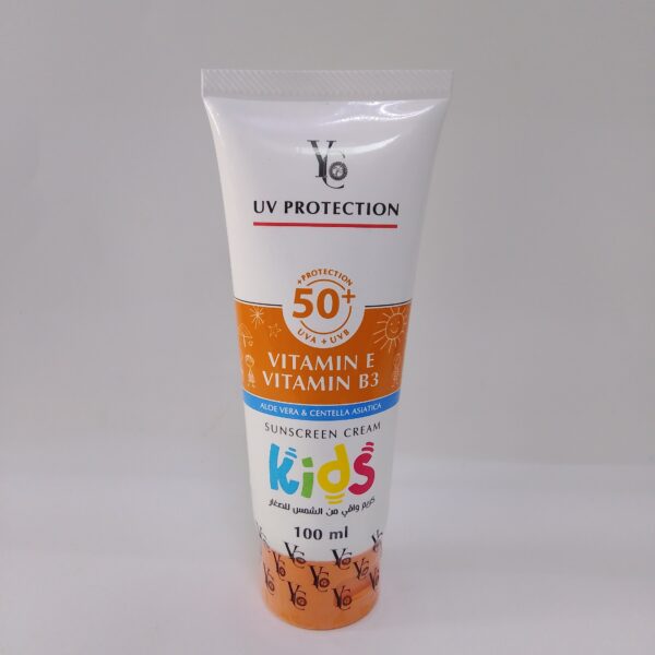 UV Protection 50+ Vitamin E, B3(Sunscreen Cream Kids)100ml