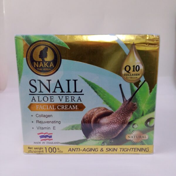 Snail Aloe Facial Cream (Anti- Aging & Skin Tightening)100g
