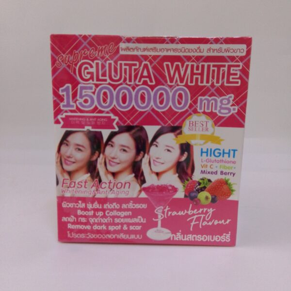 Supreme Glutha White 1500000mg(10sachets)