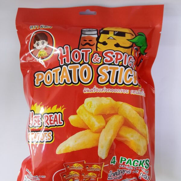 Hot & Spicy Potato Stick(4packs)