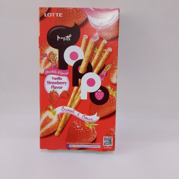 Toppo Vanilla Strawberry Flavor