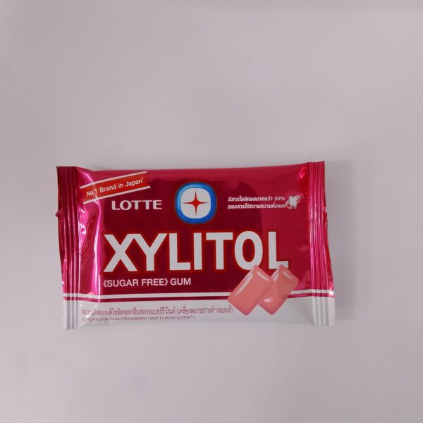 Xylitol Sugar free Gum (Strawberry Mint Flavor)