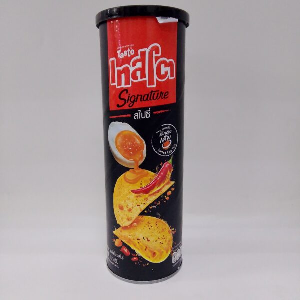 Tasto Signature (Salted Egg Potato Crisps Spicy Flavor)102g