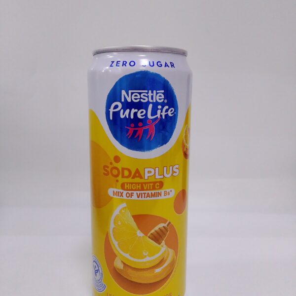 Soda Plus High Vit. C Mix of Vitamin Bs(Lemon Honey Flavor)330ml