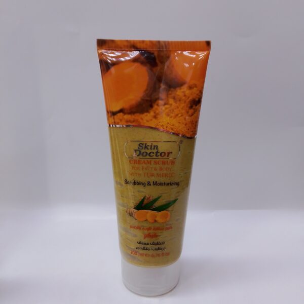 Cream Scrub for Face and Body with Turmeric(200ml)