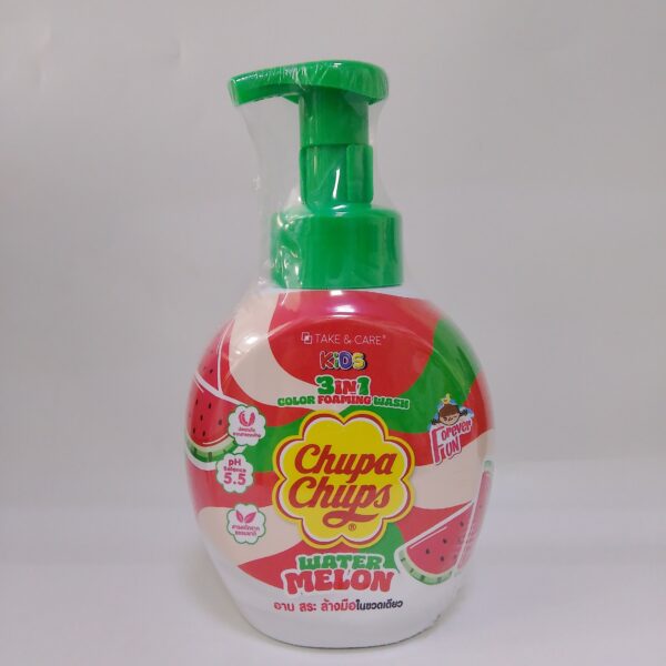 Chupa Chups(3in1 Color Foaming Wash) Watermelon (500ml)