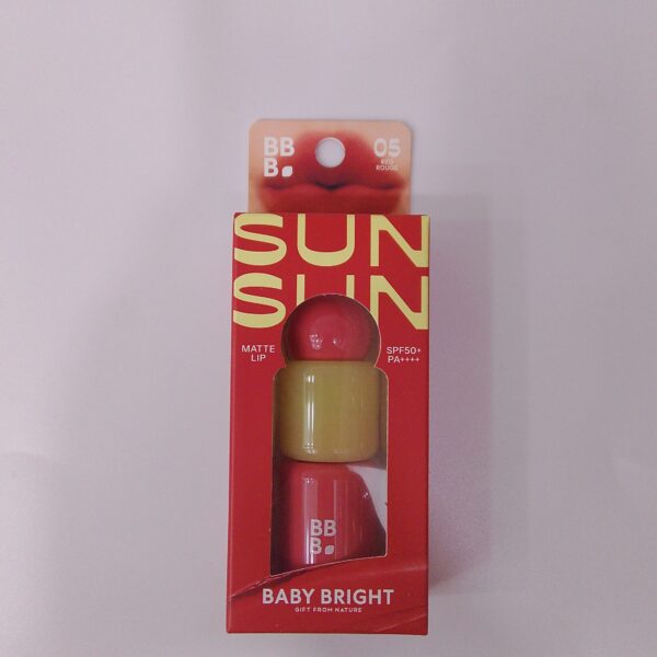 Baby Bright (Sun Sun Matte Lip SPF50+++)#5 Red Rouge