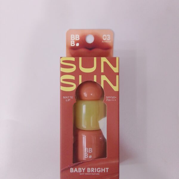 Baby Bright(Sun Sun Matte Lip SPF50+++)#3 Sunbeam