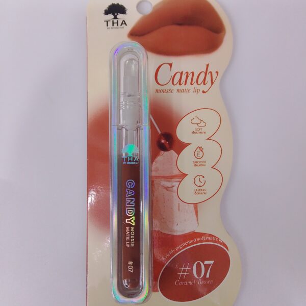 Candy Mousse Matte Lip (#07 Caramel Brown )